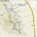 이천 백족산 등산로 전경-②(백족산 정상 및 백족산에서 바라본 주변지역 전경, 백족산 등산지도, 등산코스 포함) 이미지