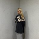 힙한 느낌 가득한 짐웨어 르바세 올드스쿨 오버핏반팔티 헬스장 운동복 코디