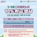 9월까지 &#39;디지털 온누리상품권&#39; 매주 환급…취약상권 살린다 이미지