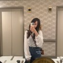 내돈내산 아뜨랑스 와이드 데님 중청 후기 : 허얇엉큰 웨이브 체형 여자 청바지 추천