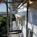 [빌더하우스] 파주단독주택 60평형 목조주택현장! - 골조공사:외벽(드레인랩),지붕방수(방수시트),이중지붕 이미지