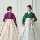 한복옷깃 이미지