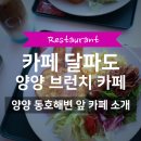 양양 동호해변 | 양양 브런치 카페 달파도 | 토끼 프렌치토스트 | 내돈내산 후기 🐰