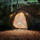 산장관광지 | 산장국민관광지 캠핑장에서 노르텐트 걈8PC 아미그린 캠프(&amp; 스노우피크 야연냄비CS-250 개시)