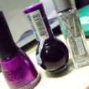 [누바]ncd1205발색 및 누바 아트펜 실버글리터를 이용한 네일아트. 이미지