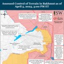 러시아 공세 캠페인 평가, 2023년 4월 5일(우크라이나 전황) 이미지