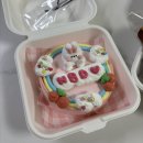 롯데백화점 구리점 | [해피베어데이 롯데백화점 구리점] 구리 레터링 주문제작 케이크 후기