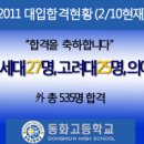 동화고 포함 2011학년도 서울대 합격 일반계고 '톱 20' 이미지