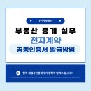 부동산 전자계약 공동인증서 무료 발급 방법, 등록기관 방문 후기