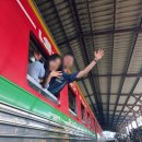 시장화장실(쌀전) | 태국 방콕 실속만점 담넌사두억 수산시장 매끌렁 위험한 기찻길 투어 쌀국수 후기