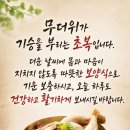 초복날만보인증마을회관에서점심식사는닭백숙으로저녁식사는제일순대집에서집사람은비빔냉면할배는청국장으로초복달임15,044보10.92km 이미지