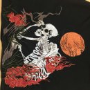 해골 자수 긴팔 티셔츠 scull t-shirts 이미지