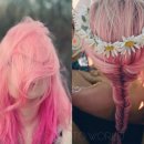 핑크헤어 이미지
