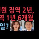 충격! 나경원 징역 2년, 황교안 징역 1년 6개월 구형 무슨일? ﻿성창경TV 이미지