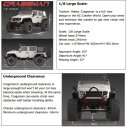 전주전북알씨판매점)1/8 대형트라이얼RC 트랙션하비 크랙스맨 Traction Hobby Cragsman 1:8 4WD 2SPEED DIFF. LOCK TRAIL CRAWLER 이미지