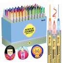 풍경화그리기 | [아트엑스(arrtx) 체험단] 아트엑스 아크릴 마카 원형팁 72색 세트로 풍경화 그리기