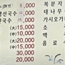 옥천국수