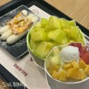설빙광주광산 | 설빙 여름 빙수 - 과일흠뻑화채설빙 · 밀크팥메론몽땅설빙