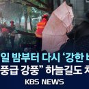 밤부터 다시 '강한 비·바람' 남쪽은 '태풍급 강풍' 하늘길도 막혀 이미지