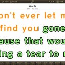 MR - Words/Bee Gees 이미지