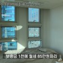 서울 월세 85만 오피스텔(월세가 안아까움) 이미지