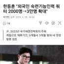 한동훈 됐으니까 이민청 진짜로 하겠네 이미지