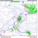 제9호 태풍 말루(예명) 예상 이동경로 이미지