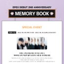 EPEX 2nd ANNIVERSARY OFFICIAL MERCHANDISE 온라인 예약 판매 안내 이미지