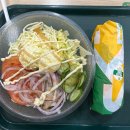 에그마요 샐러드 &amp; 풀드포크 바비큐 샌드위치 내돈내산 후기 (+수원역 다이소 새로 오픈한 매장 둘러보기!)