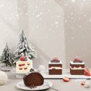 드림피드(주) | [2025 커피빈 겨울 신메뉴 케이크 출시] 부쉬드노엘 쇼콜라 크레이프 롤&amp;딸기초코생크림케이크 후기