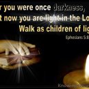 Bible Reading - Ephesians 5:1~11 이미지