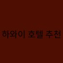 하와이호텔 이미지