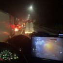 경부고속 도로 상행 입장휴게소 전 1.2차로 사고로 인해 전면차단 이미지