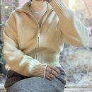 <주문폭주!!> 12.08 (수입) MARGOT Rib Wool Zip Knit / 마르고 리브 울 집 니트