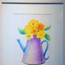 색연필 일러스트 이미지