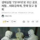 생체실험&#39;731부대&#39;로 귀신공포체험..태화강축제,뭇매 맞고 철회 이미지