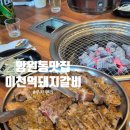 이천억갈비 | 주차 편한 망원동 이천억돼지갈비 방문 후기