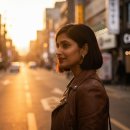 와츠핏(What's fit) | "이게 진짜 자라라고?" 생로랑 뺨치는 브라운 레더 자켓(4391/872) 실착·사이즈·코디 팩트체크 (KOR/ENG)