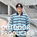 현대카라인 | 남자가을코디 아웃도어프로덕츠 스트라이프 카라 티셔츠 데일리룩 추천!