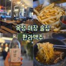 [양주 : 옥정] 날씨 좋은 날 옥정 야장 술집 한라맥주 후기