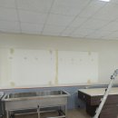 스카시전문 | 전주간판 임실동중학교 급식실 친환경 페인트도장 부터 급식게시판 및 스카시 자석판 시공후기