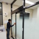 전주양현초등학교 | 전주간판 양현초 행정실 그라데이션 시트지 및 비상대피안내도 점자판 시공후기