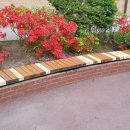 나무벤치 이미지