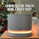 무드등 대용량 가습기 : 대구 신세계백화점 루메나 MIST POT 후기