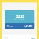 GS25 모바일 상품권 5000원권 이미지