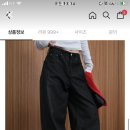 어텀 논페이드 데님 와이드팬츠 다크블루 m 새상품 반택포 16,900 이미지