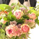 프렌치 스타일 유러피안 꽃다발 이미지