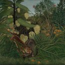 Henri Rousseau (1844-1910, 앙리 루소) / The Sleeping Gypsy 이미지