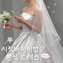 시작바이이명순 본식 가봉 후기ㅣ준비물, 지정 꿀팁(미카도, 오간자, 홀터넥)