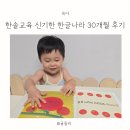 쉽게 배우는 한글 2014 | 한솔교육 신기한 한글나라 방문학습지 30개월 후기